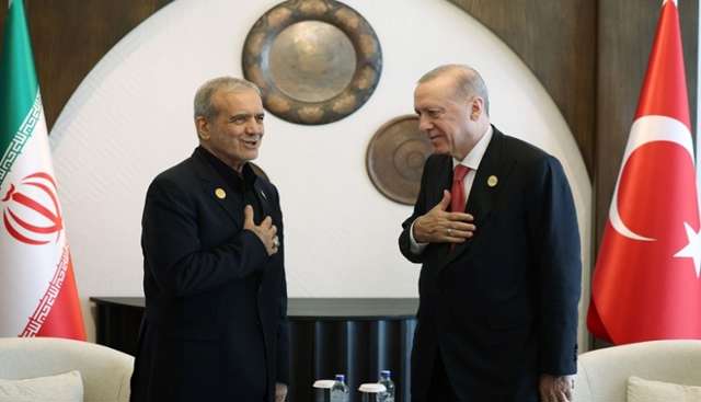 Erdoğan-Pezeşkiyan Görüşmesi