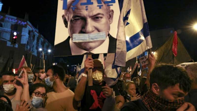 Netanyahu Kudüs’te Protesto Edildi